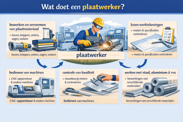 Alles over het beroep plaatwerker Wat doet een plaatwerker